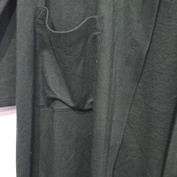 Eileen Fisher Open Front Hooded Cardigan - Picture 5 of 9